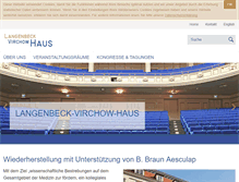 Tablet Screenshot of langenbeck-virchow-haus.de